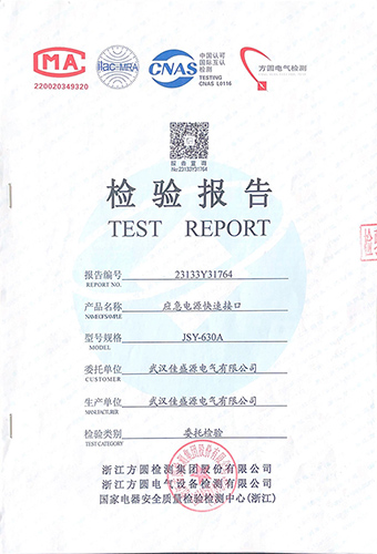 型式试验报告